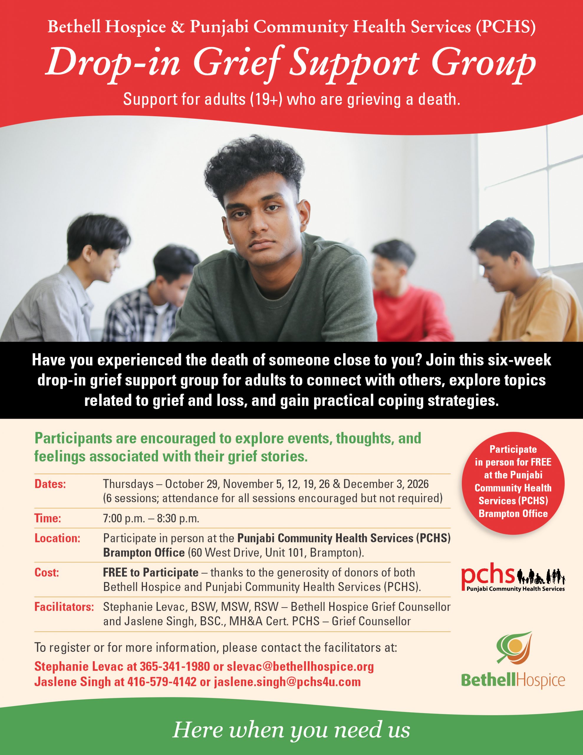 Drop-in Grief Support Group